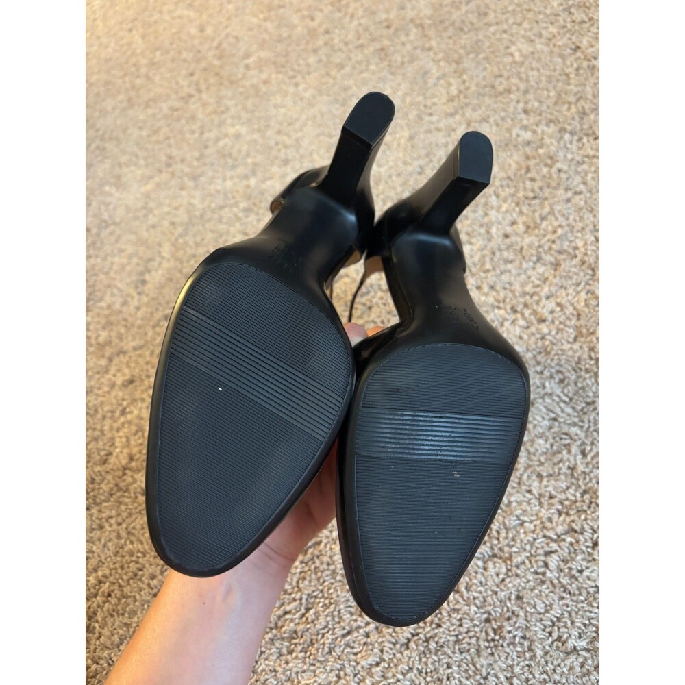 Naturalizer Gianna Pumps Womens 8 Black Leather Chic Office Professional - Picture 8 of 9